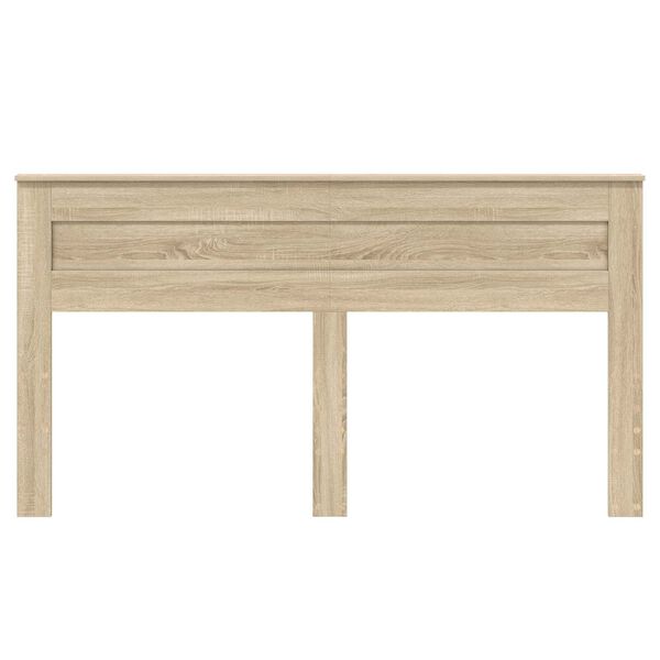 vidaXL Cabecero Roble Sonoma 200 cm Madera contrachapada