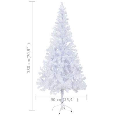 vidaXL Árbol de Navidad artificial con soporte 180 cm 620 ramas