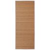 vidaXL Alfombra rectangular de bamb&uacute; marr&oacute;n 150 x 200 cm