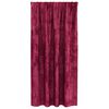 vidaXL Cortinas de Terciopelo 2 pcs Rojo vino tinto 175 x 140 cm