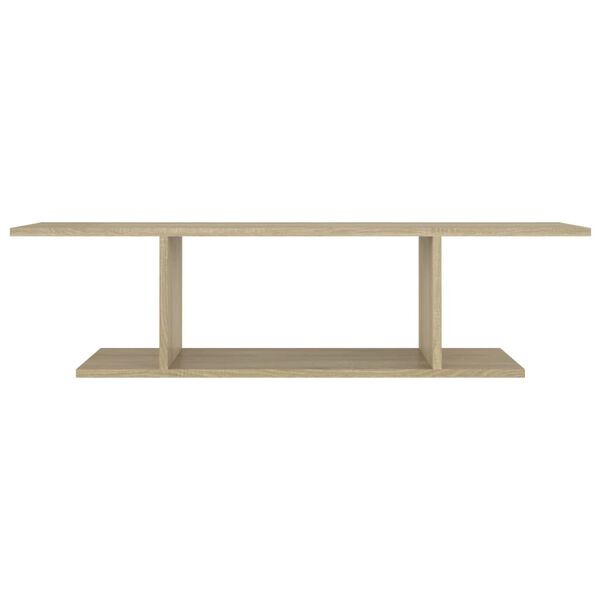 vidaXL Mueble de TV de pared roble Sonoma 103x30x26,5 cm
