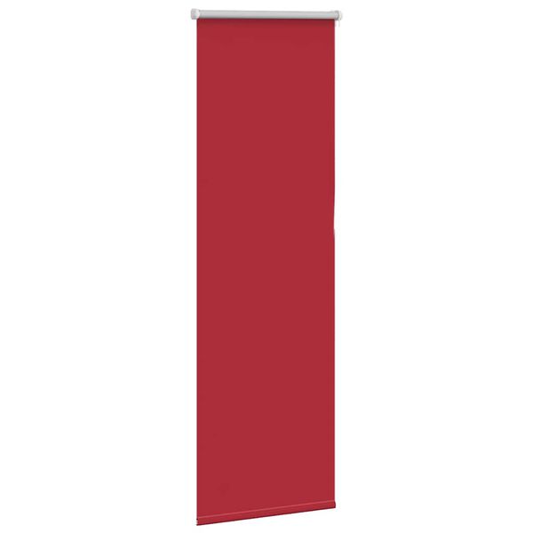 vidaXL Estor Enrollable Opaco Rojo 55x175 cm Tela Ancho 50,7 cm