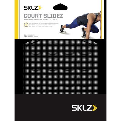 SKLZ Discos de estabilidad core Court Slidez gris y negro