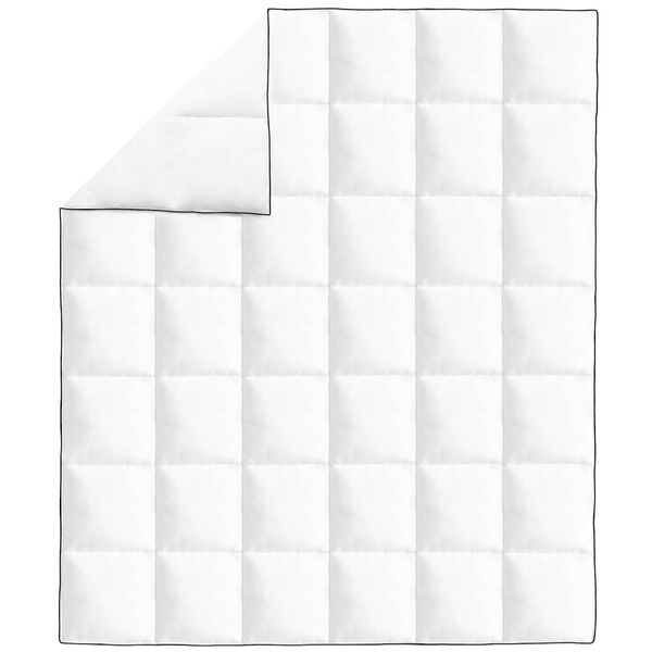 vidaXL Edredón de plumón de invierno 200x220 cm