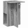 vidaXL Mesa Auxiliar Gris Sonoma 35 x 40 x 55 cm Madera de ingenier&iacute;a