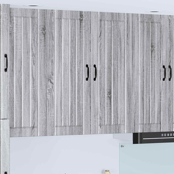 vidaXL Mueble de Cocina Gris Sonoma 80 x 31 x 100 cm