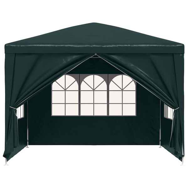 vidaXL Carpa para fiestas verde 3x3 m