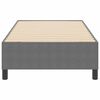 vidaXL Cama de plataforma Gris Claro 80 x 200 cm tela