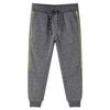 vidaXL Pantalones de ch&aacute;ndal infantiles gris m&eacute;lange 104