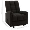 vidaXL Sill&oacute;n de masaje reclinable de tela negro