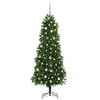 vidaXL &Aacute;rbol de Navidad con 300 LED con soporte Verde 240 cm PE