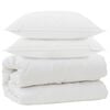 vidaXL Edred&oacute;n con almohadas con almohada 3 pcs Microfibra