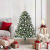 vidaXL &Aacute;rbol de Navidad artificial Verde 120 cm PVC, Pl&aacute;stico y Acero