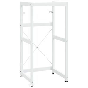 vidaXL Estructura de lavabo de hierro blanco 40x38x31 cm