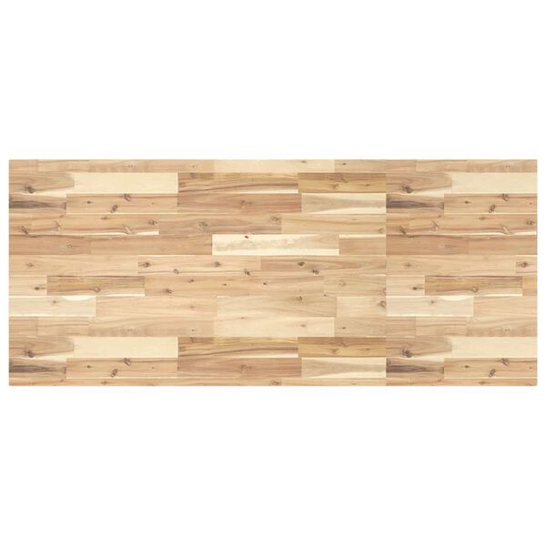 vidaXL Tablero escritorio madera maciza acacia sin tratar 140x60x4 cm