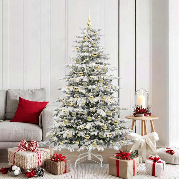 vidaXL &Aacute;rbol de Navidad artificial con ramas articuladas 180 cm