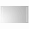 vidaXL Espejo de ba&ntilde;o LED Transparente 60 x 30 cm vidrio templado