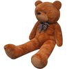 vidaXL Oso de peluche grande XXL marr&oacute;n 160 cm