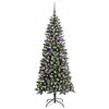 vidaXL &Aacute;rbol de Navidad artificial Verde 150 cm PVC, Pl&aacute;stico y Acero