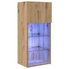 vidaXL Mueble de TV Montado en la Pared 40,5 x 30 x 90 cm