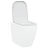 vidaXL Asiento de WC 47,5 x 35 x 3,6 cm Duroplast
