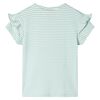Camiseta infantil verde menta 104
