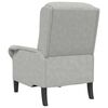vidaXL sillón Gris claro 76 x 94 x 102 cm Microfibra
