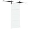 vidaXL Puerta Corredera ORKDAL 86 x 198,5 cm Madera de ingenier&iacute;a