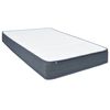 vidaXL Colch&oacute;n box spring tela 190x140x20 cm suavidad media