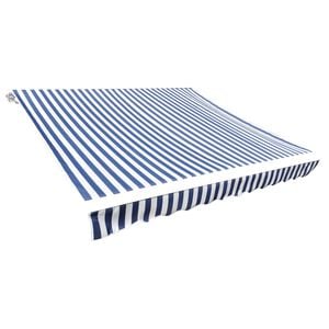 vidaXL Tela de Repuesto para Toldos Verde oscuro 236 x 195 cm