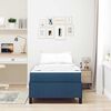vidaXL Cama tipo Box Spring Azul 80 x 200 cm tela