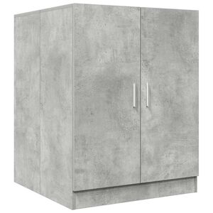 vidaXL Armario de lavadora gris hormig&oacute;n 70,5x71,5x91,5 cm