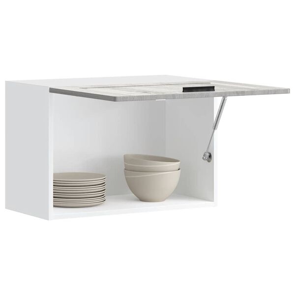 vidaXL Armario de pared de cocina Porto gris sonoma madera ingenier&iacute;a