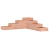 vidaXL Jardinera de jard&iacute;n de 4 niveles, 106 x 104,5 x 36 cm, madera maciza Douglas