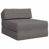 vidaXL Sof&aacute; Cama Plegable Gris Claro 60 x 70 x 41 cm Tela