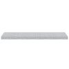 vidaXL Estantes flotantes pared 4 uds gris hormig&oacute;n MDF 90x23,5x3,8 cm