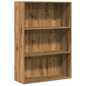 vidaXL Estanter&iacute;a de madera de ingenier&iacute;a roble artisian 80x30x114 cm