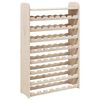 vidaXL Botellero con tablero superior madera de pino 72,5x25x111,5 cm