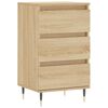 vidaXL Aparador madera de ingenier&iacute;a roble Sonoma 40x35x70 cm