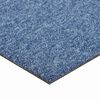 vidaXL Alfombra 20 pcs Azul 50 x 50 cm 100% Polipropileno