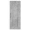 vidaXL Armario de pared madera ingenier&iacute;a gris hormig&oacute;n 34,5x34x90 cm