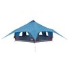 vidaXL Tienda Familiar Azul 18 Personas