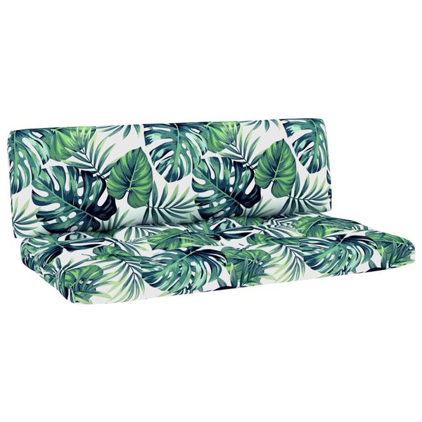 vidaXL Otomana de jardín de palets madera de pino impregnada gris