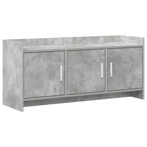 vidaXL Mueble de TV 102 x 33 x 47 cm Gris Hormig&oacute;n