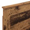 vidaXL Cabecero con cabecera Madera Vieja 75 cm Madera contrachapada