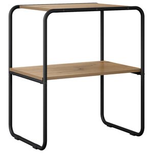 vidaXL Mesa Consola Roble artisan 60 x 42,5 x 70 cm