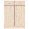 vidaXL Mueble zapatero ALTA madera maciza de pino 77x35x96 cm