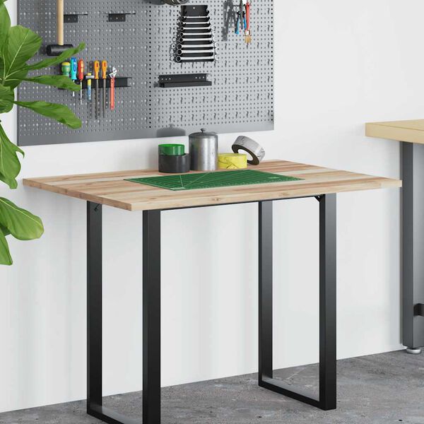 vidaXL Tablero escritorio madera maciza acacia sin tratar 100x70x2 cm