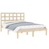 vidaXL Estructura de cama madera maciza 180x200 cm