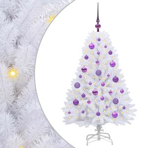 vidaXL &Aacute;rbol de Navidad artificial con ramas articuladas 120 cm